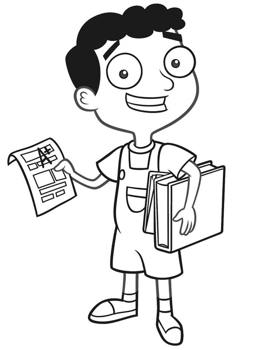 Bojanke Crtanje Baljeet Phineas i Ferb