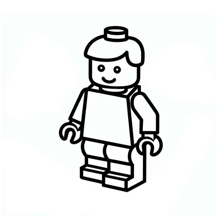 Crtanje Lego besplatno za ispis coloring page