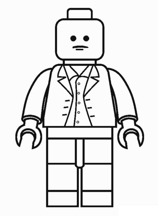 Lego besplatno za ispis za djecu coloring page