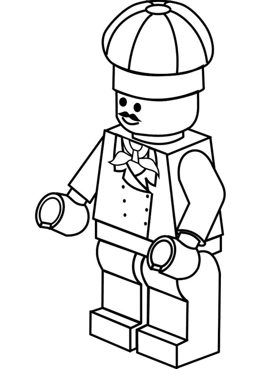 Lego za ispis coloring page
