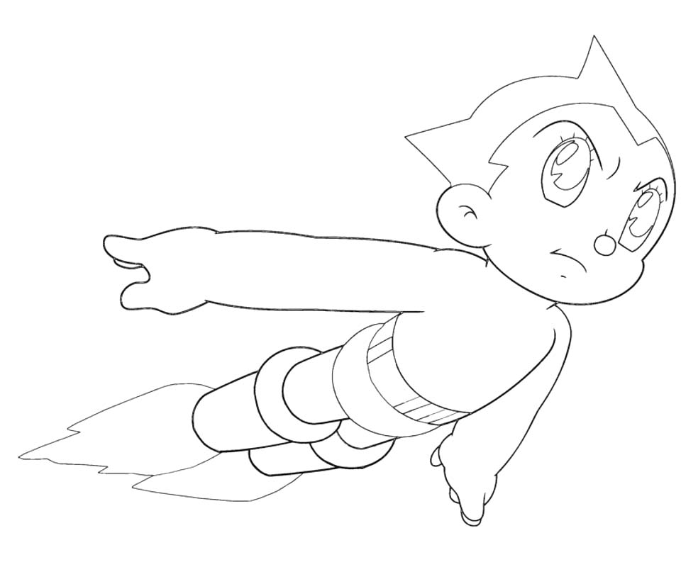 Bojanke Nacrtaj Astro Boy 12