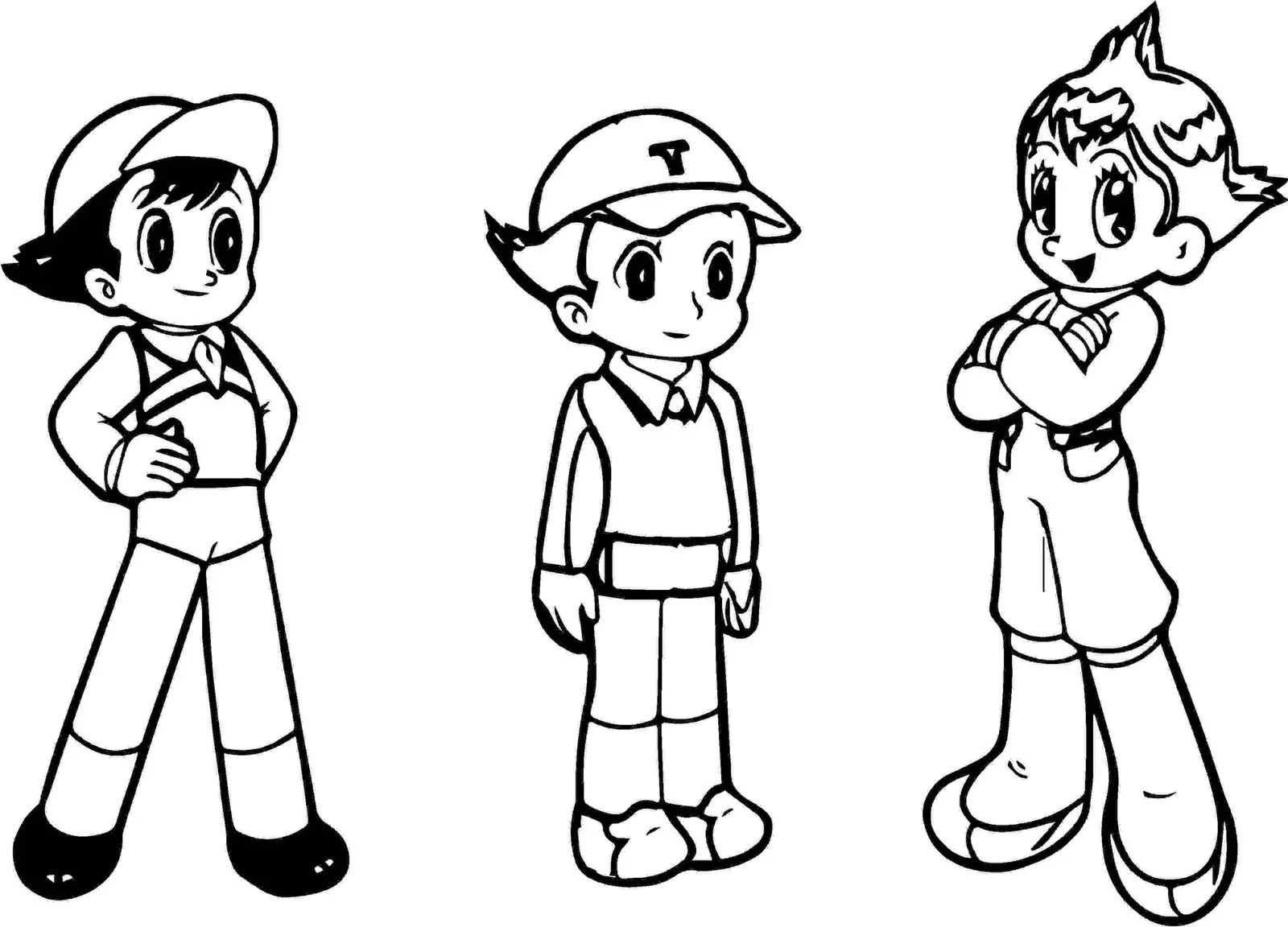 Bojanke Nacrtaj Astro Boy 3