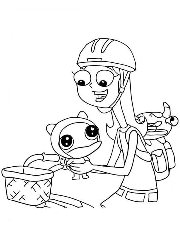 Bojanke Nacrtaj Candace i Meap
