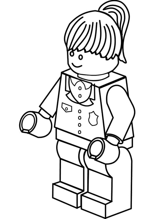 Nacrtaj Lego 11 coloring page