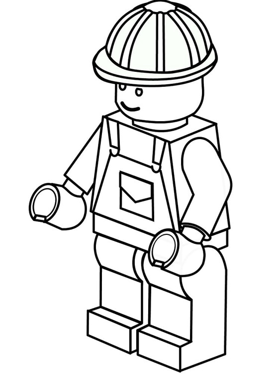 Nacrtaj Lego 12 coloring page