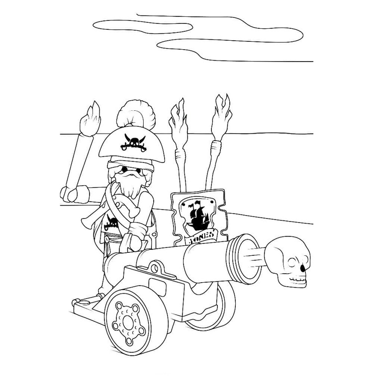 Bojanke Nacrtaj Playmobil 5