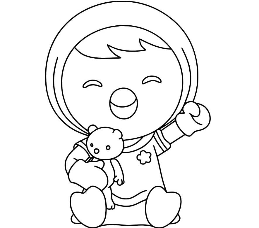 Bojanke Nacrtaj Pororo besplatno za djecu