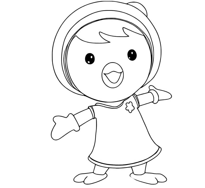 Bojanke Nacrtaj Pororo ispisivo