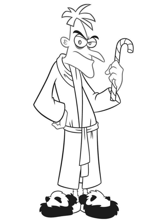 Bojanke Nacrtajte Heinz Doofenshmirtz
