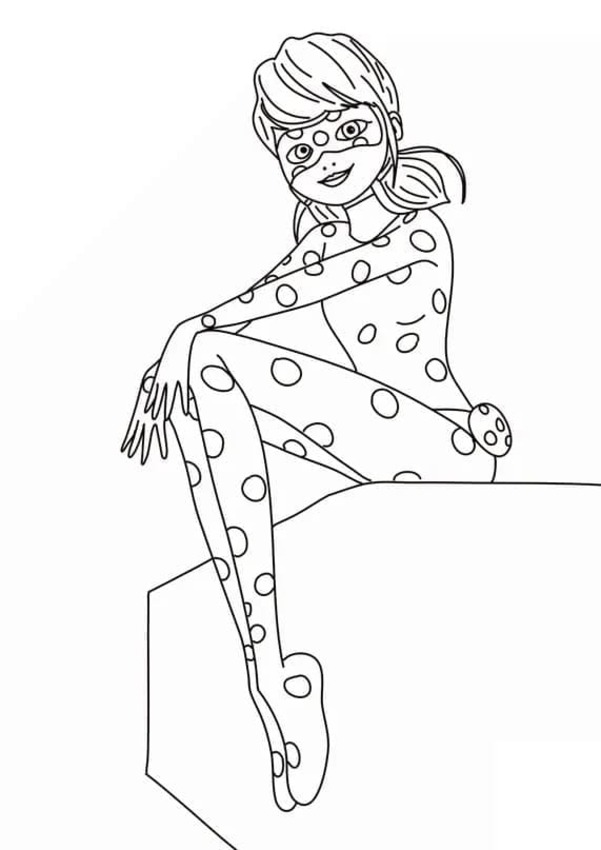 Bojanke Nacrtajte Ladybug iz Miraculous