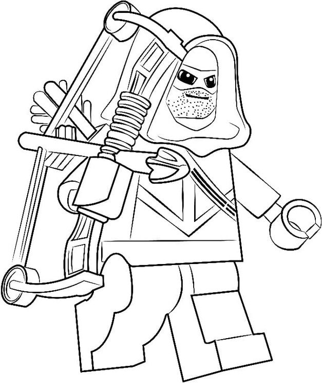Nacrtajte Lego jednostavno za djecu coloring page