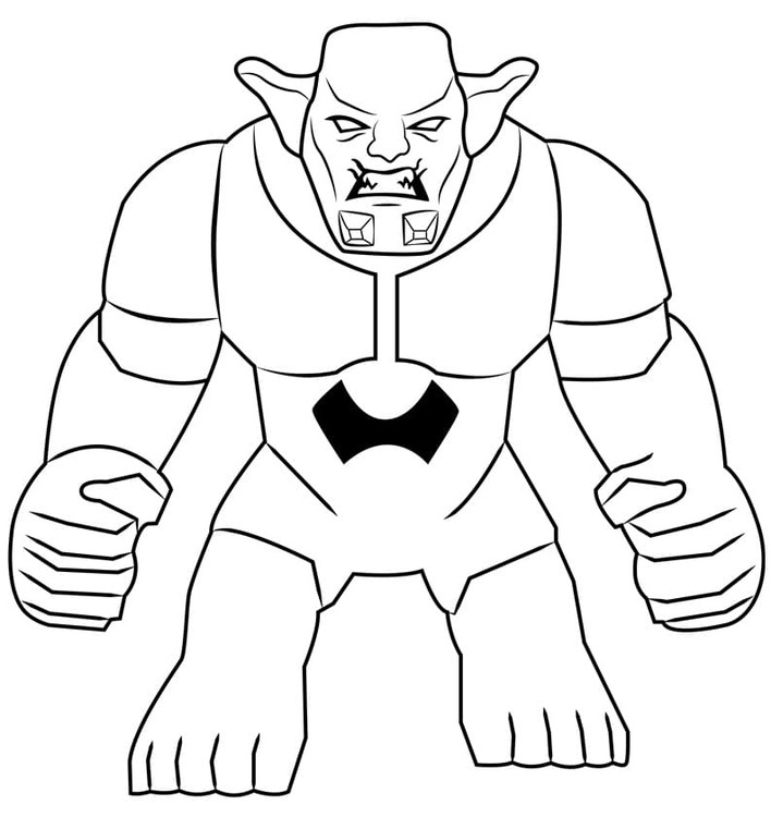 Nacrtajte Lego lako za djecu coloring page