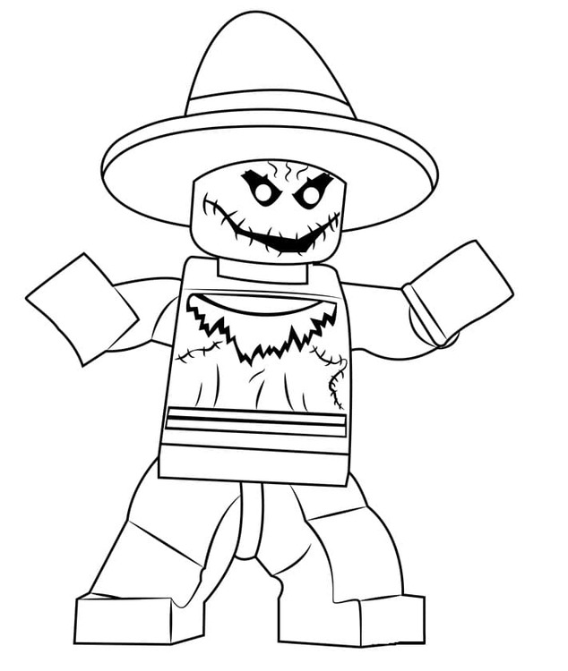 Nacrtajte Lego vrlo lako coloring page