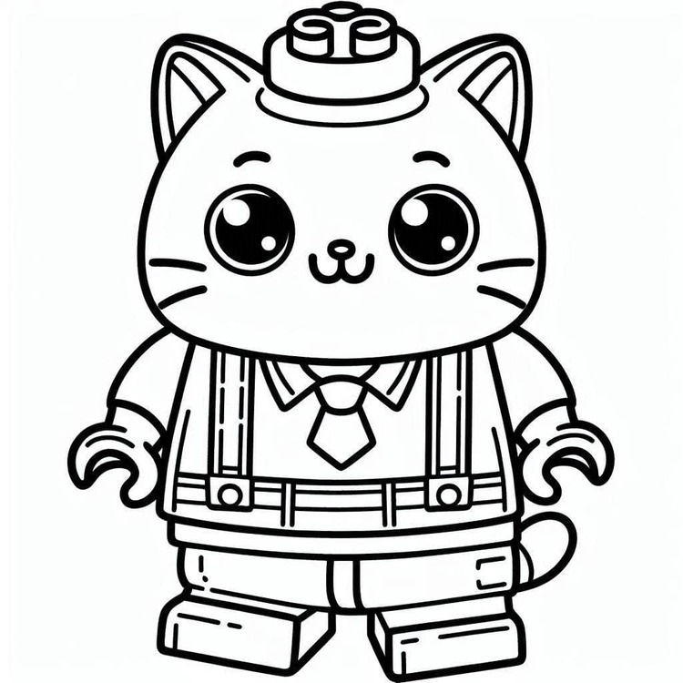 Nacrtajte Lego za ispis coloring page