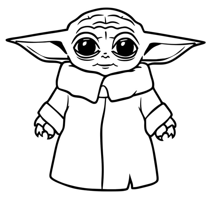 Bojanke Baby Yoda