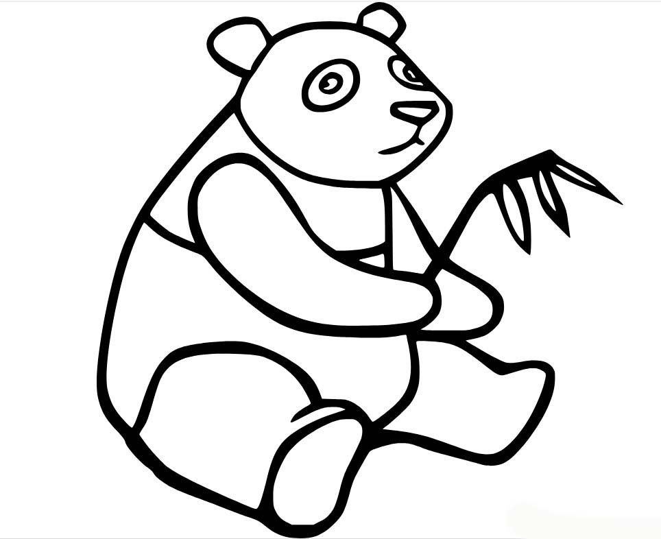 Bojanke Panda za djecu