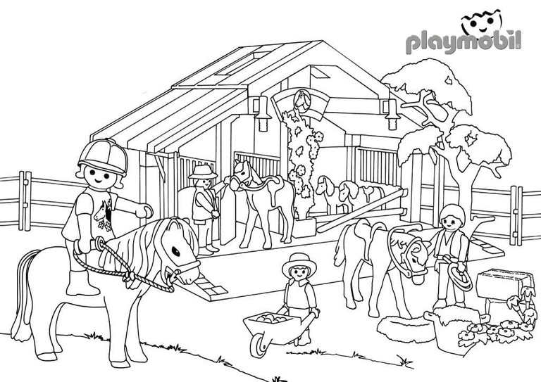 Bojanke Playmobil vrlo prost