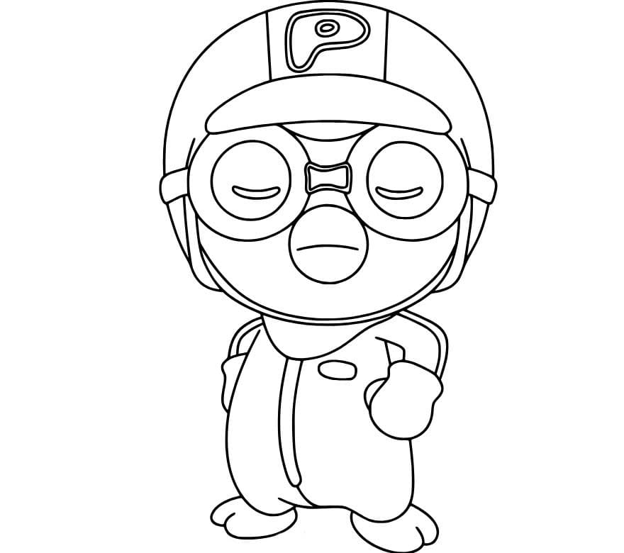 Bojanke Pororo ispisivo za djecu