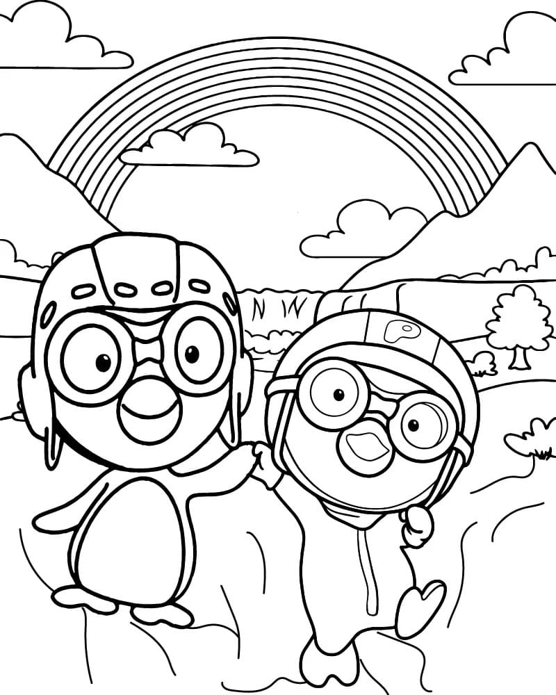 Bojanke Pororo za ispis