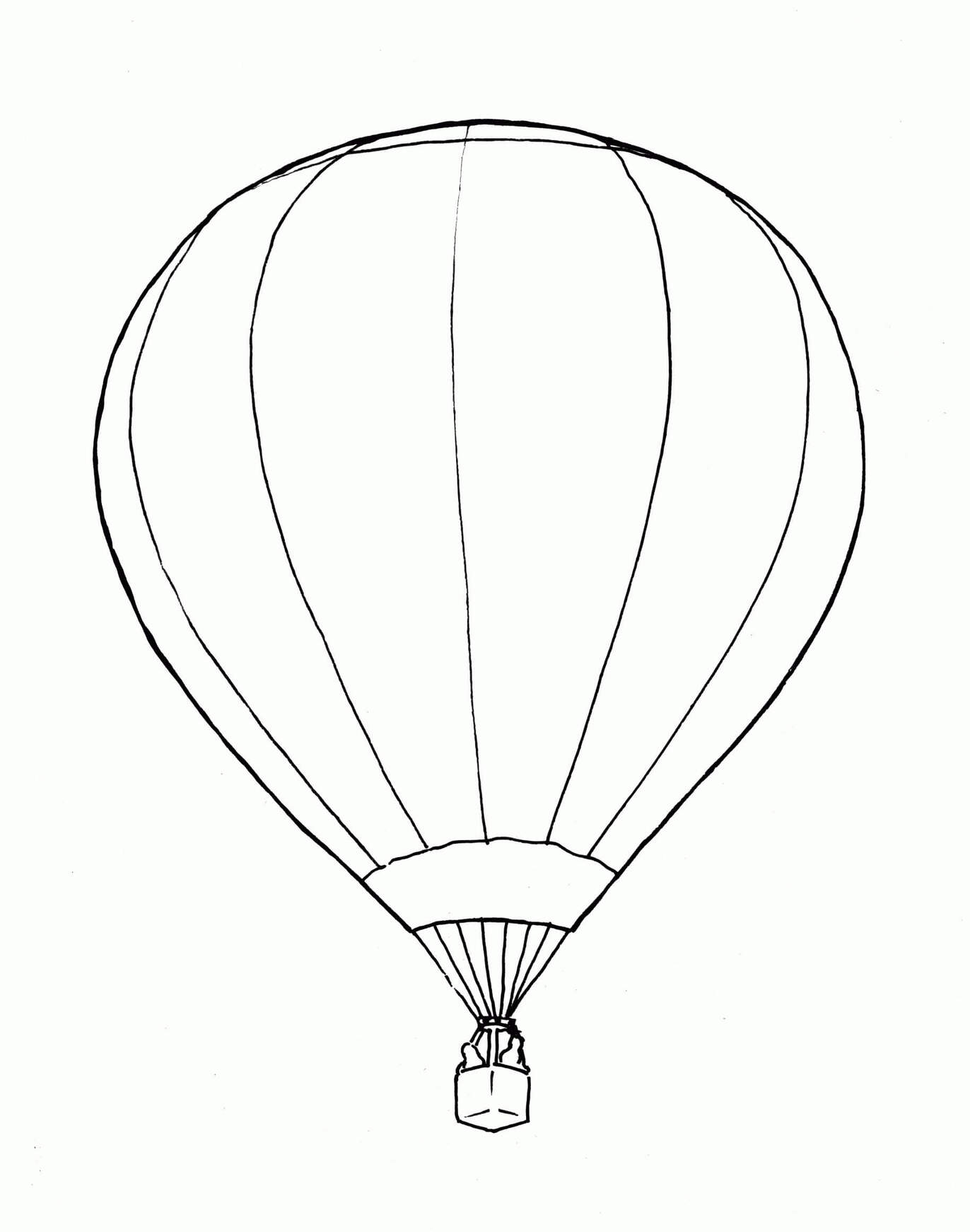 Bojanke Slatki Balon Na Vrući Zrak
