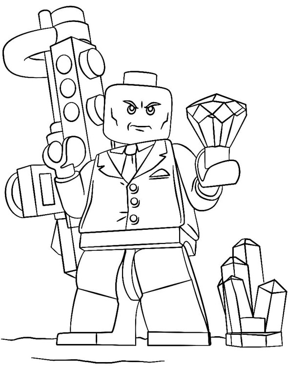 Slika Lego besplatni ispis za djecu coloring page