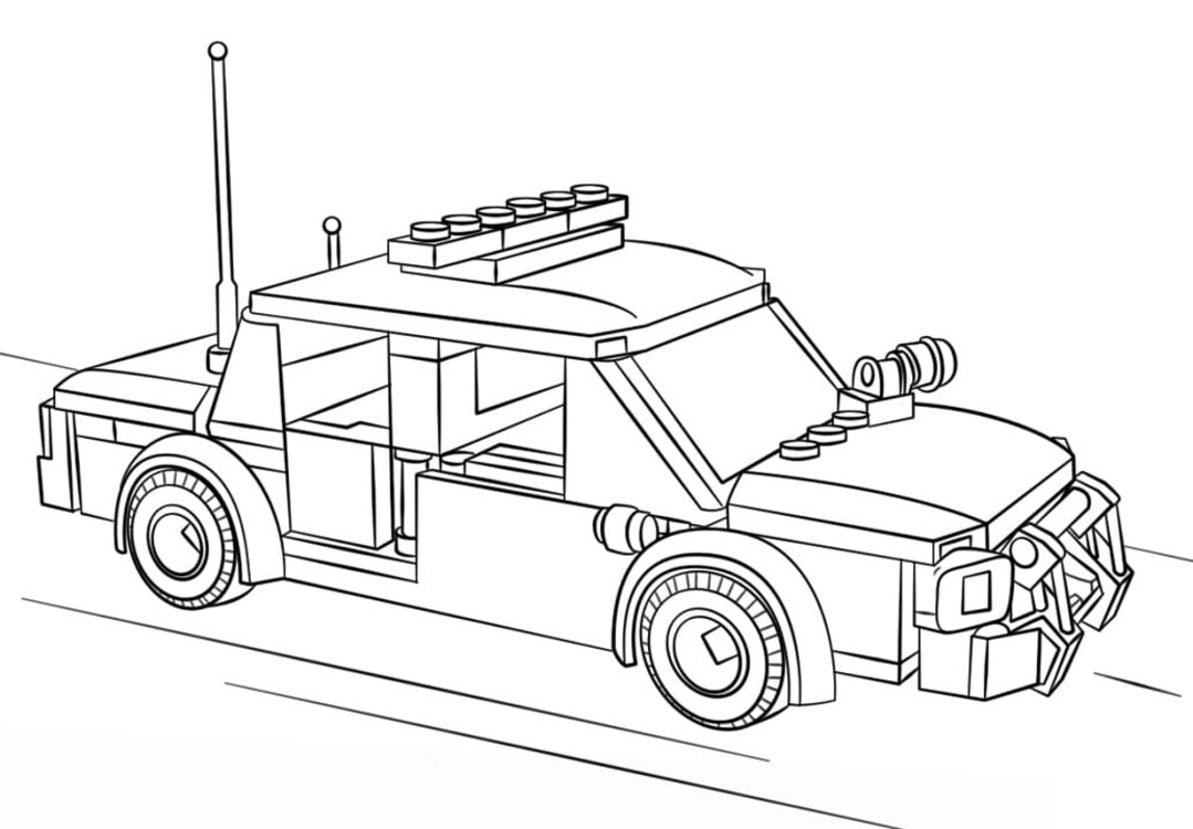 Slika Lego besplatni za djecu coloring page