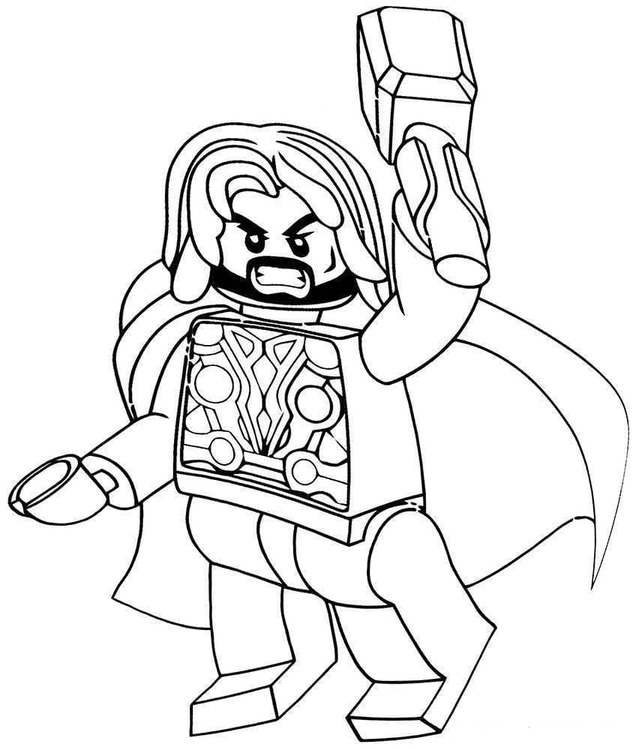 Slika Lego besplatno coloring page