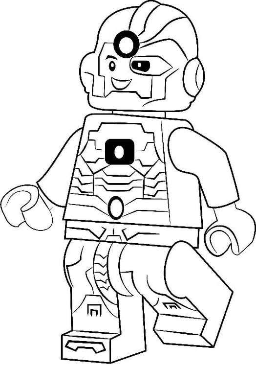 Slika Lego ispis za djecu coloring page