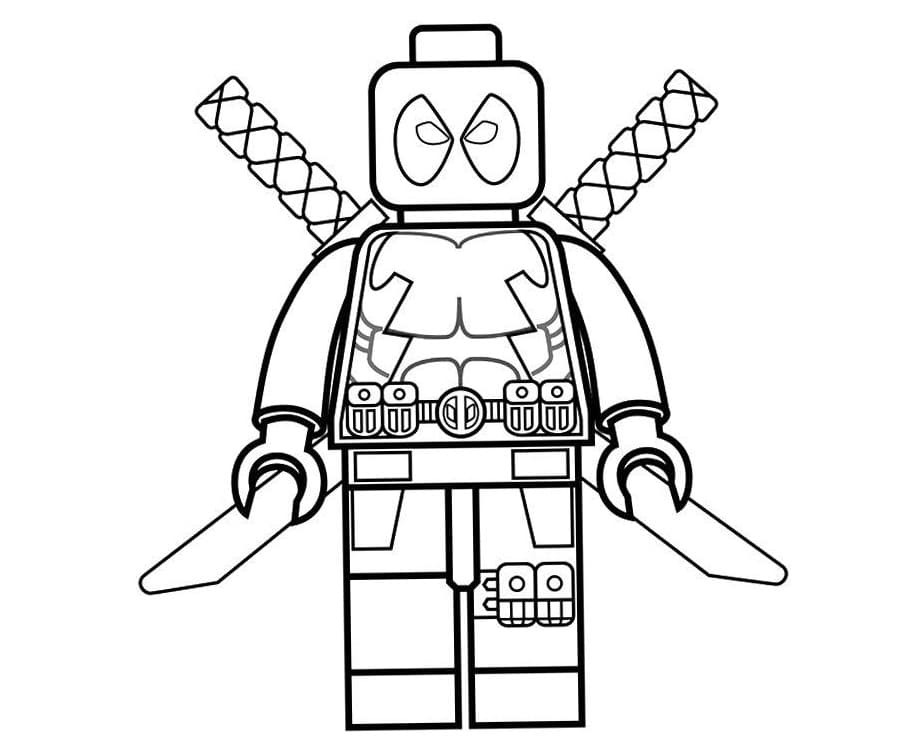 Za ispis Lego coloring page