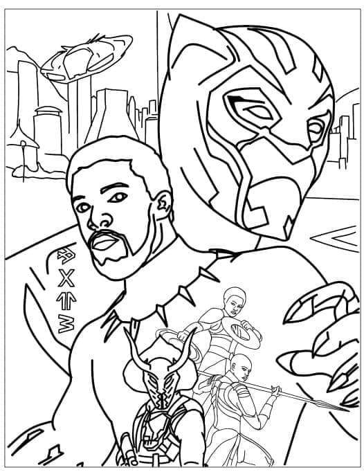 Za ispis Osvetnici coloring page