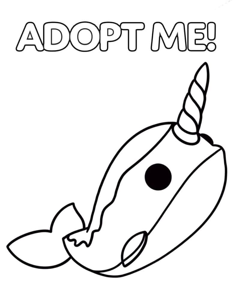Bojanke Adopt Me za djecu
