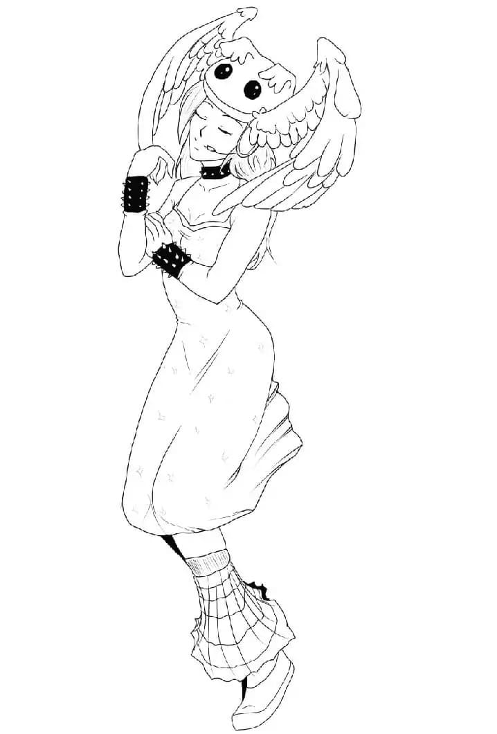 Bojanke Anime Djevojka Gaia