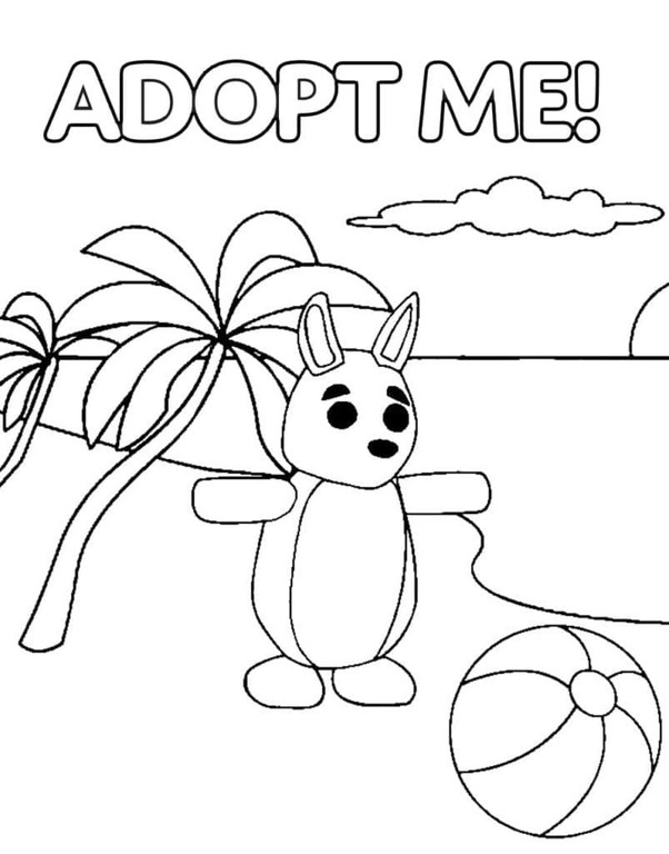 Bojanke Nacrtaj Adopt Me besplatno za ispis