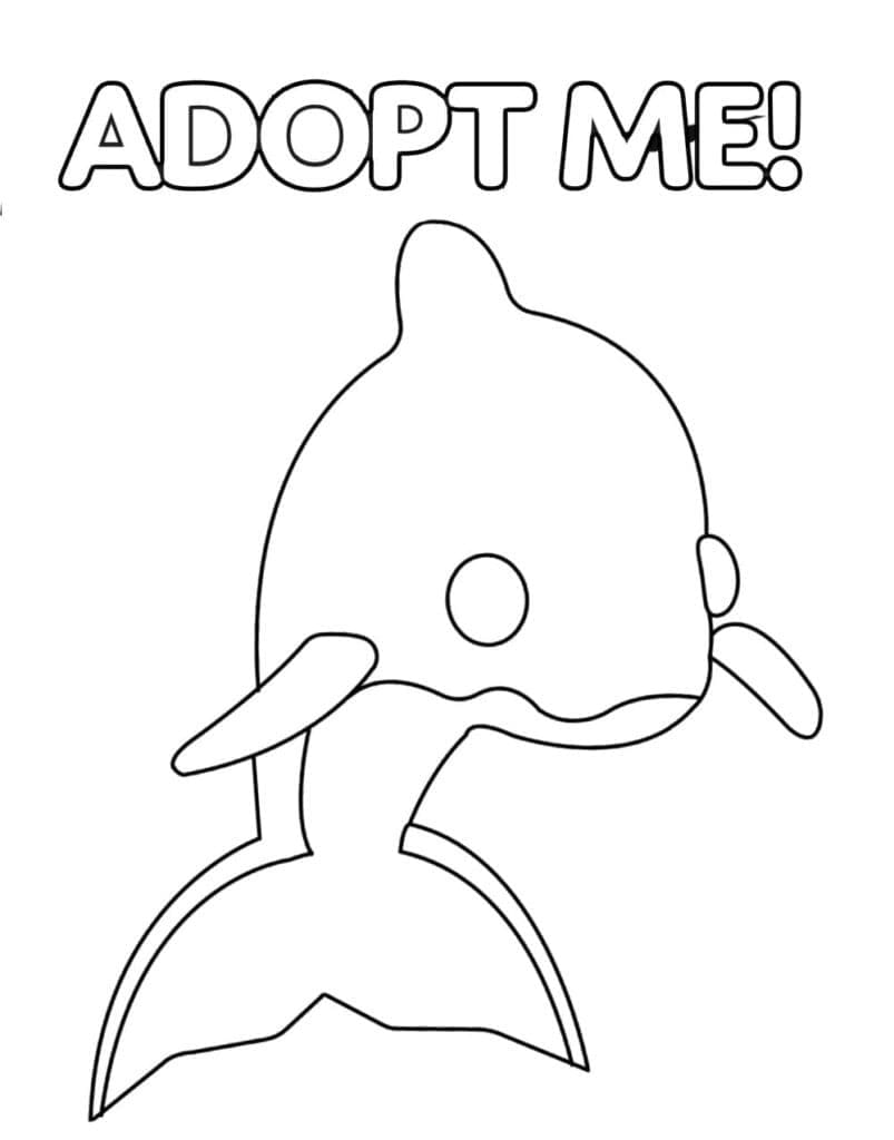 Bojanke Nacrtaj Adopt Me lako