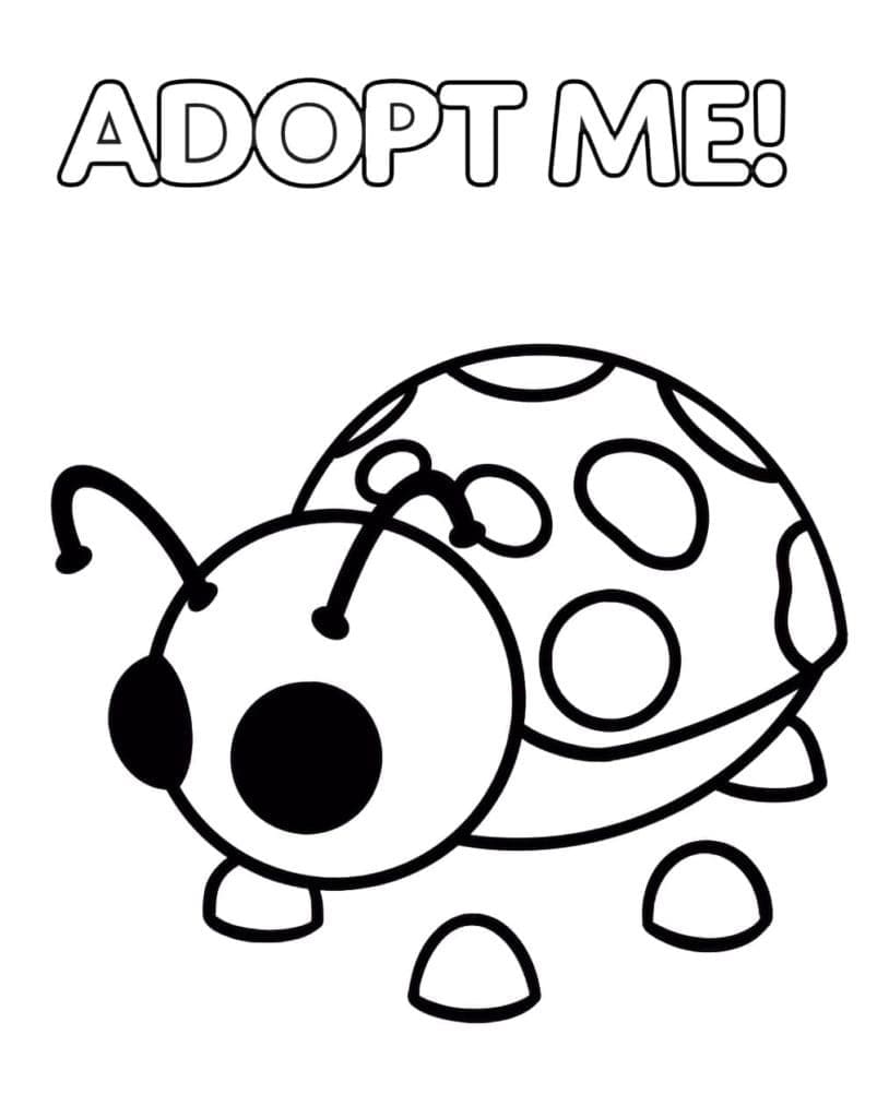 Bojanke Nacrtaj Adopt Me za djecu