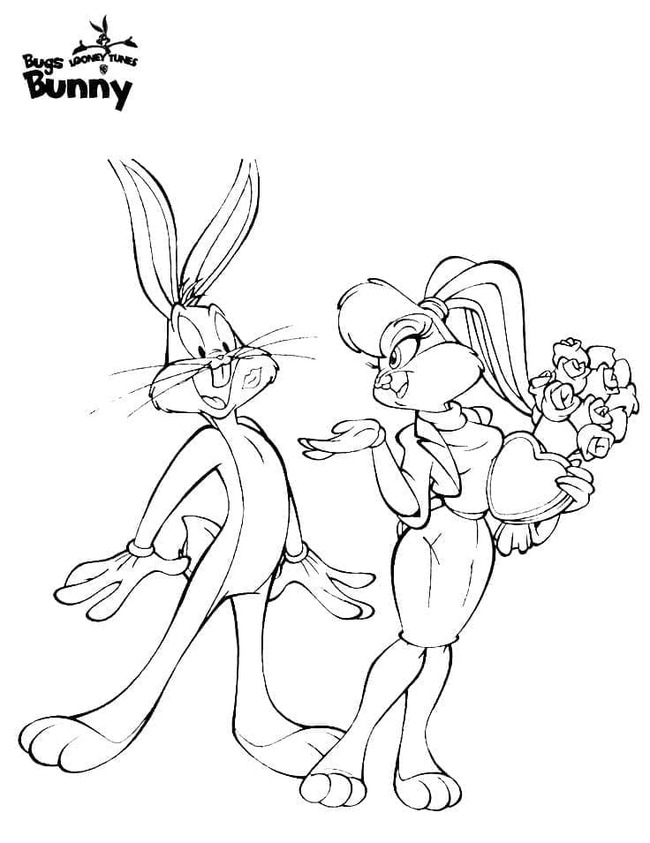 Bojanke Nacrtaj Looney Tunes 6