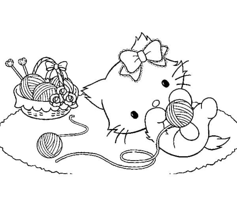 Bojanke Nacrtaj Sanrio besplatno za ispis