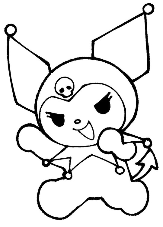 Bojanke Nacrtaj Sanrio jednostavan