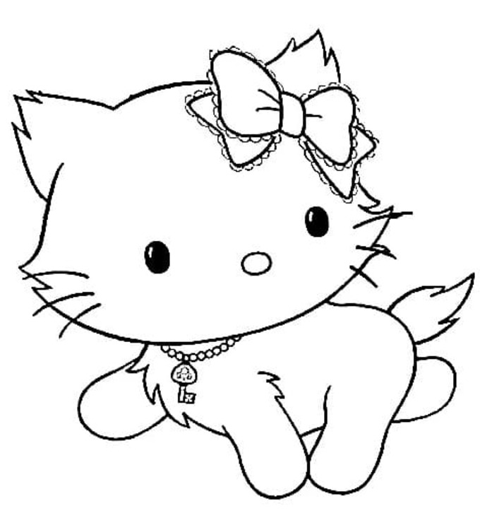 Bojanke Nacrtaj Sanrio za djecu