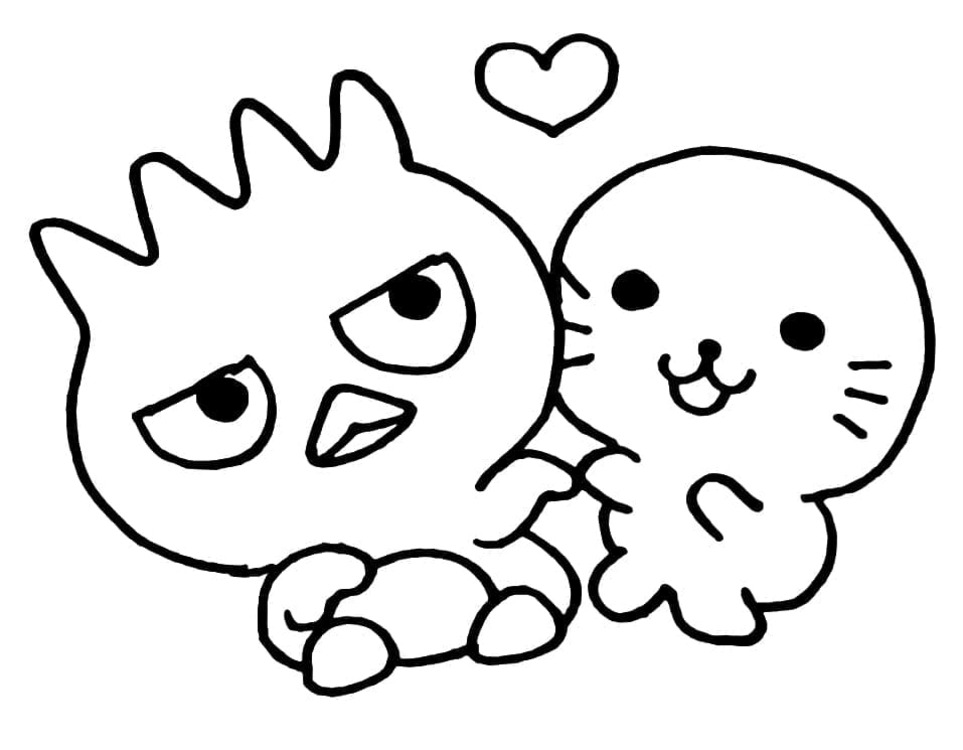 Bojanke Nacrtaj Sanrio za ispis