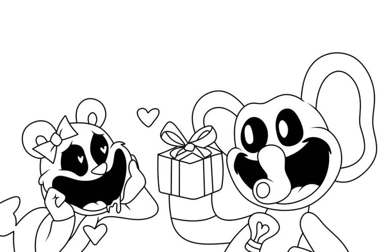 Bojanke Nacrtaj Smiling Critters 6