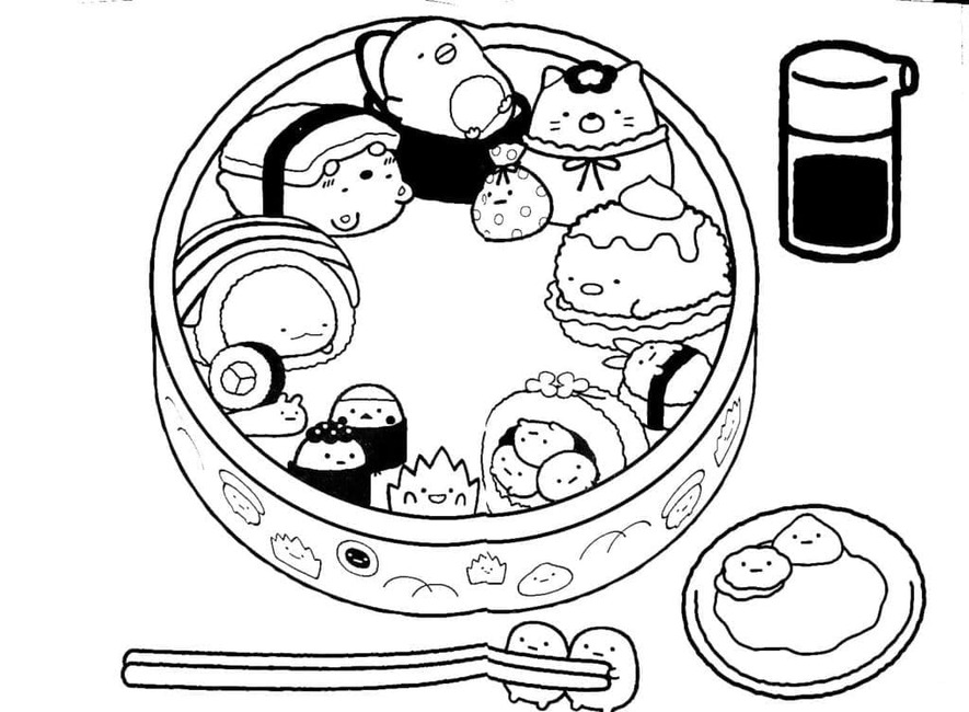 Bojanke Nacrtaj Sumikko Gurashi jako slatko
