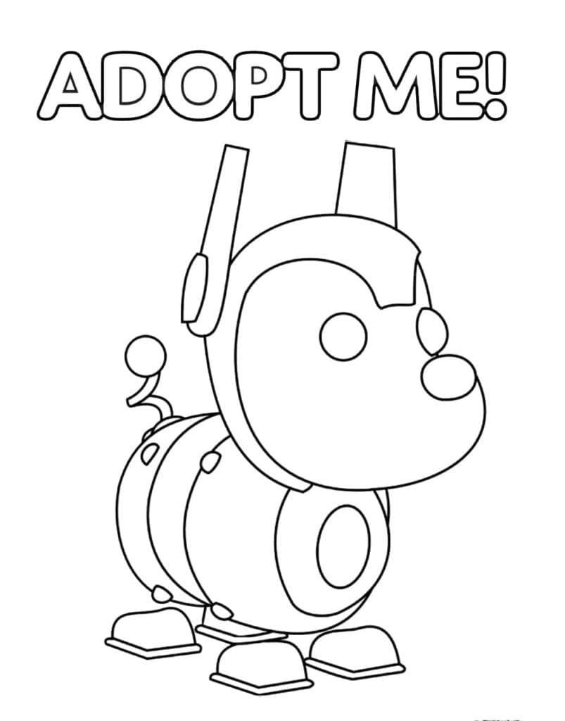 Bojanke Nacrtaj slika Adopt Me