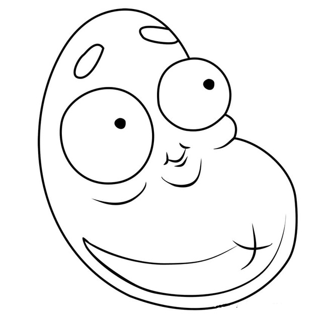 Bojanke Nacrtajte Plants vs Zombies ispisivo za djecu