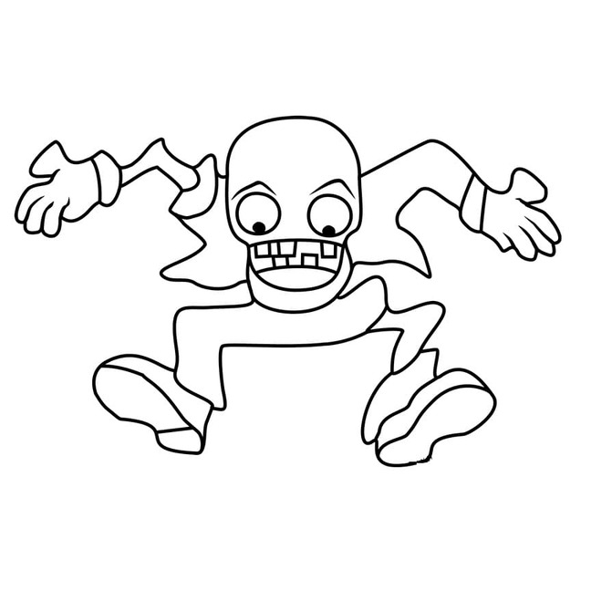 Bojanke Nacrtajte Plants vs Zombies lako