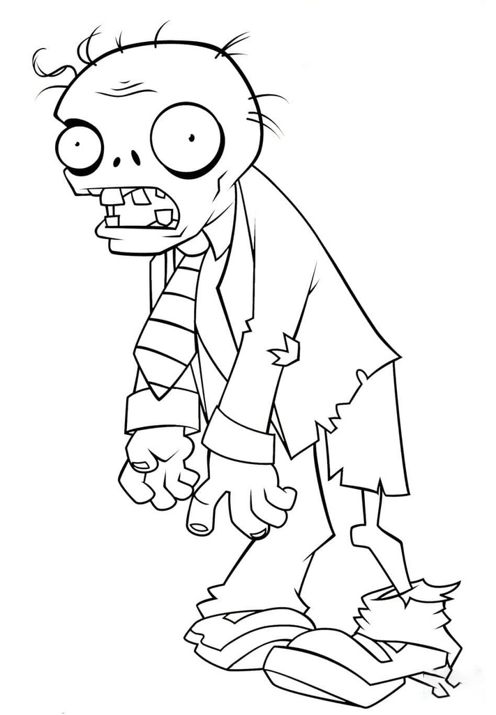 Bojanke Plants vs Zombies besplatno za ispis