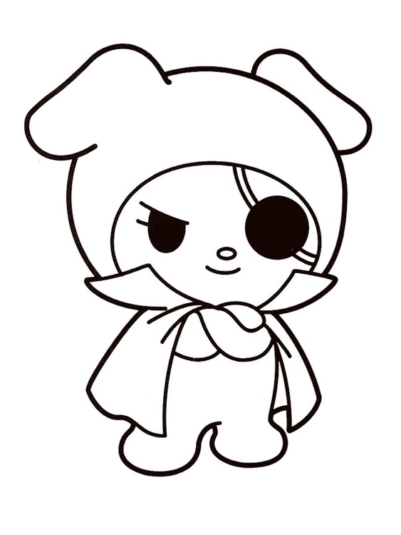Bojanke Sanrio vrlo osnovno