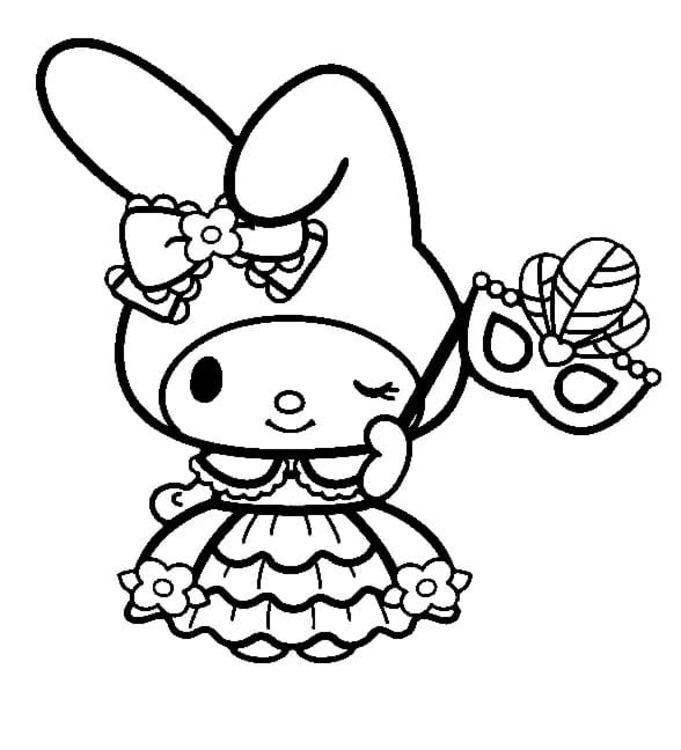 Bojanke Sanrio za ispis