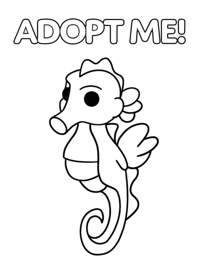 Bojanke Slika Adopt Me