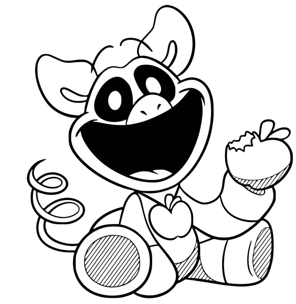 Bojanke Smiling Critters jednostavan kod djece